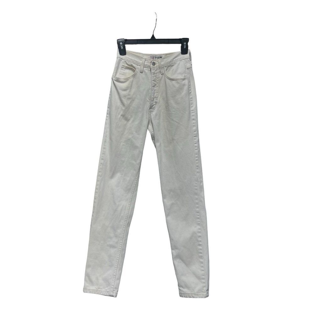 Vintage Guess Women's By Georges Marciano White Denim Jeans‎
